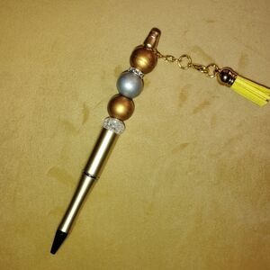 Stylish Beaded Pen with Tassel